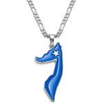 Get your Somali Map Pendant Necklaces Silver or Gold Color.