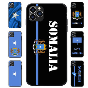 Samsung Somalia National Flag Coat Of Arms Soft TPU Phone Case.