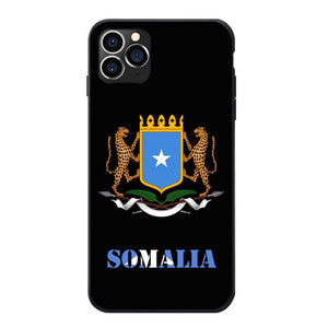 Samsung Somalia National Flag Coat Of Arms Soft TPU Phone Case.